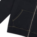 Black Coin Horse Zip Hoodie