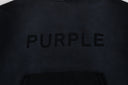 Black Shadow Wordmark Oversized Hoodie
