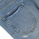 Blue Vintage Abrasions Jeans