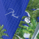 Multicolor Searsucker Hawaiian Button-down Shirt