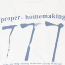 White 777 LS T-shirt