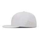 White MA Fitted Cap