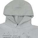 Grey Tonal Punk V2 Hoodie