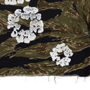 Multicolor Tiger Camo Cotton Wreath Shorts