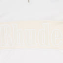 White Panelled Henley T-shirt