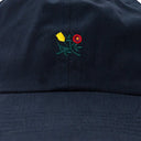 Navy Brushed Crest Hat