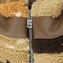 Brown Tie Dye Track Jacket