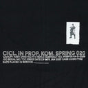 Black Utility Side T-shirt