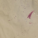 Beige Paint Splatter Trench Coat Beige