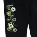 Black Flower Sweatpants