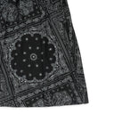 Black Bandana Pleated Skirt