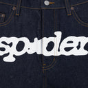 Indigo Indigo V3 LOGO DENIM SHORTS
