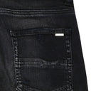 PLAID THRASHER BLACK SKINNY JEANS