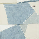 Alabaster Denim Patchwork Skinny Jeans