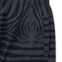 Black / Grey Zebra Swim Trunk