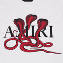 White/Red Snake Tee