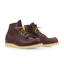 BROWN HERITAGE MOC TOE BOOTS
