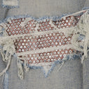 Blue Bleachout Crystal Thrasher Jeans