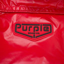 Red Nylon Puffer Jacket