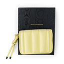 YELLOW MINI SATIN WALLET