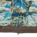 Brown Chrome Liberty Zip Hoodie V2