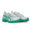 White / Green Asics DS Trainer 14 Sneakers