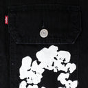 Black x Levi's All Over Wreath Type-2 Denim Jacket