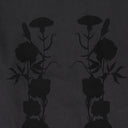 Black Foliage Double Layered T-Shirt