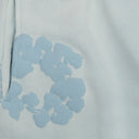 Blue Mono Wreath Sweatshorts