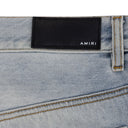 Stone Indigo/Blue Gradient Bones Straight Jeans