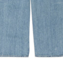BLUE FULL CUT RE-PAINTING STRAIGHT JEANS