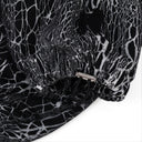 Black Cracked Dye Logo Sweatpants