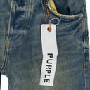 Indigo P018 Vintage Dirty Indigo Wide-Leg Jeans