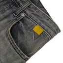 Gray Denim Pants