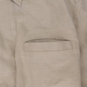 Beige Linen Jumpsuit Beige