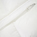 White Nylon Puffer Jacket