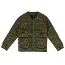 Green Quilted Jacket