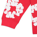 Red Cotton Wreath Long Sleeve T-shirt