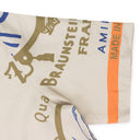 Beige Zig Zag Rolling Paper Button-Down Shirt