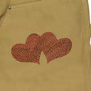 Natural Woven Double Knee Pants