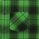 Green Plaid Western Shirt