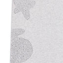 Heather Grey Rhinestone Beluga V2 Wide Leg Sweatpants