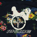 Multicolor Hot Rod Hawaiian Girl Button-Up