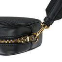 Black Nappa Mx1 Messenger Bag