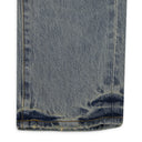 Blue Polished Pumice Jeans