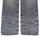 Light Indigo Destroyed Denim