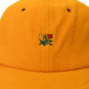 Orange Fleece Crest Baseball Cap
