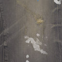 P001 Grey Dirty Destroy Jeans