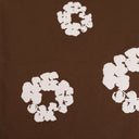 Brown Cotton Wreath Sweatpants