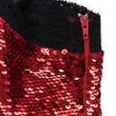 RED SEQUIN TANK TOP